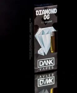 THC Vape Cartridge – Dank Diamond OG 1.1g THC Cartridge