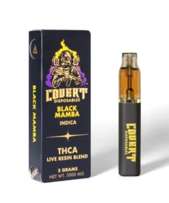 THC Vape Pen – Black Mamba 3000mg THCA Vape Pen