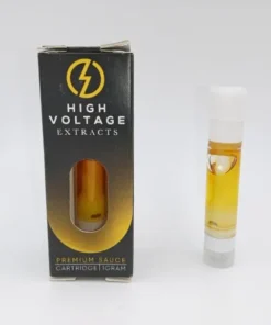 THC Cartridge – High Voltage Rockstar Tuna Sauce 1g THC Cartridge