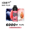 Grape Peach lce – IGET Bar Plus 6000 Puffs