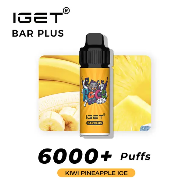 Kiwi Pineapple Ice – IGET Bar Plus 6000 Puffs