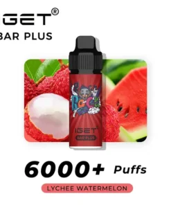 Lychee Watermelon – IGET Bar Plus 6000 Puffs