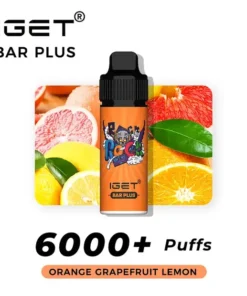 Orange Grapefruit Lemon – IGET Bar Plus 6000 Puffs