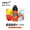 Strawberry Kiwi Ice – IGET Bar Plus 6000 Puffs
